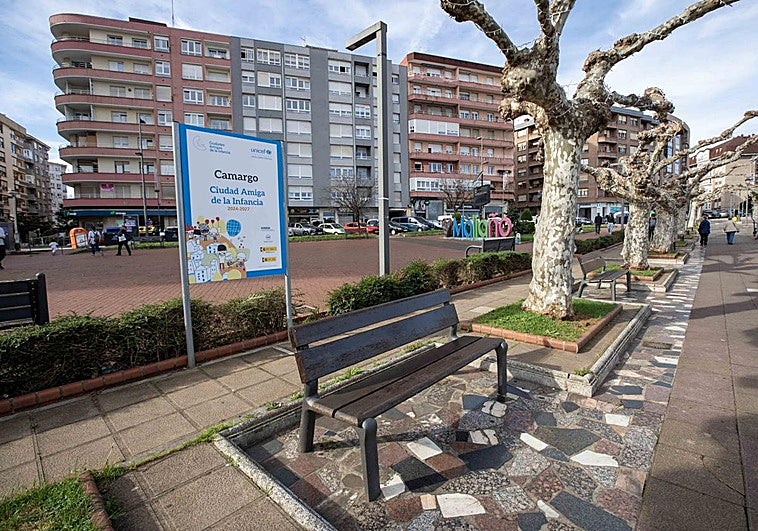 El parque Lorenzo Cagigas de Maliaño doblará su número de árboles y dejará atrás su aspecto gris